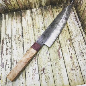 Chef Knife with wood handle